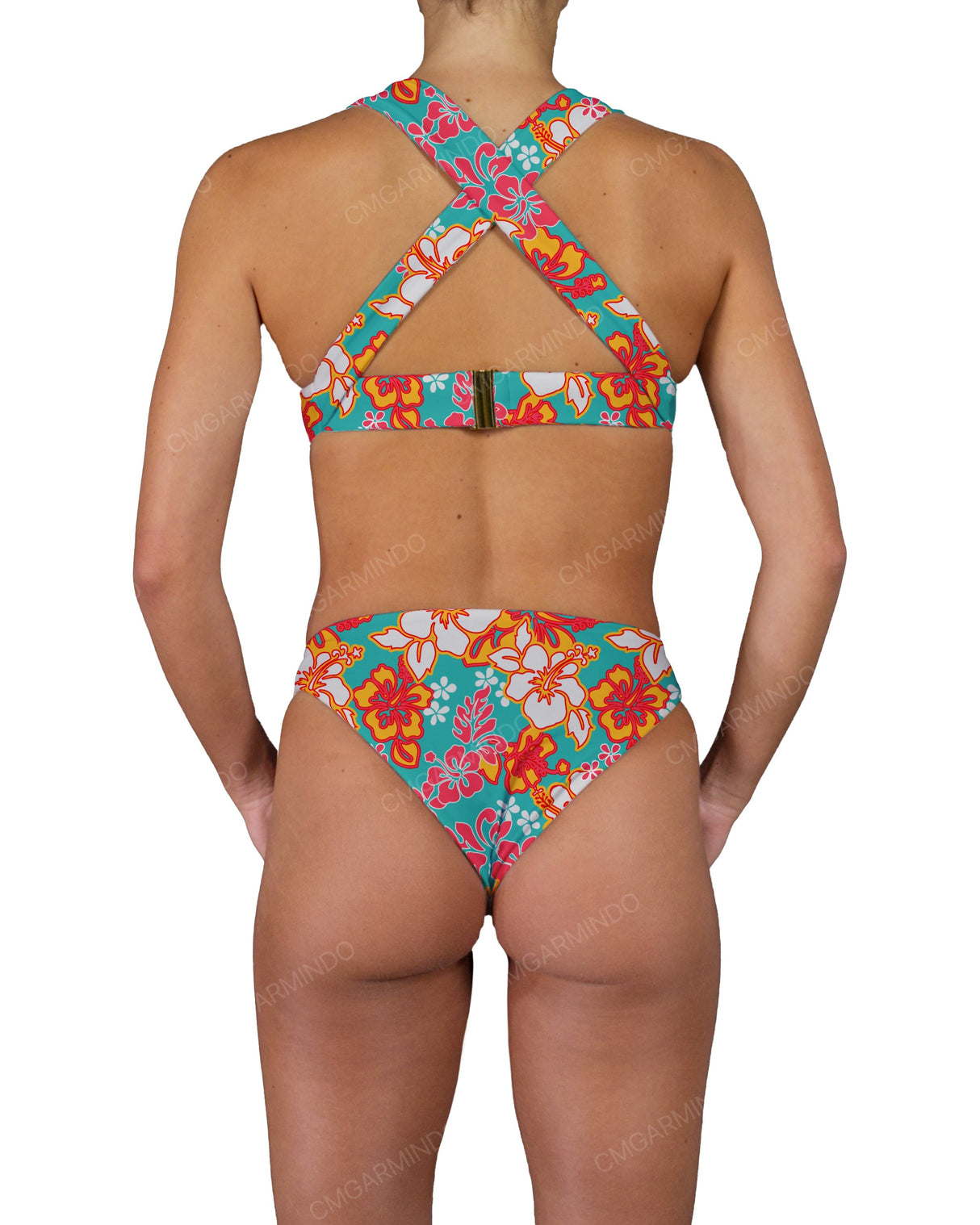 Adjusable Slide Cross Back Top