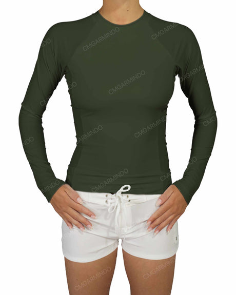 Long Sleeve Multipanel Rashguard Top