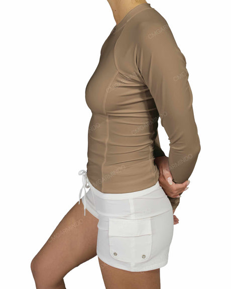 Long Sleeve Multipanel Rashguard Top
