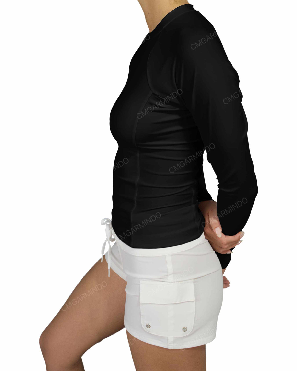 Long Sleeve Multipanel Rashguard Top
