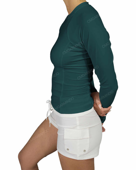 Long Sleeve Multipanel Rashguard Top
