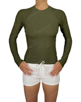 Long Sleeve Multipanel Rashguard Top