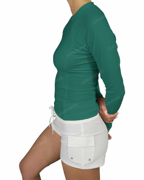 Long Sleeve Multipanel Rashguard Top