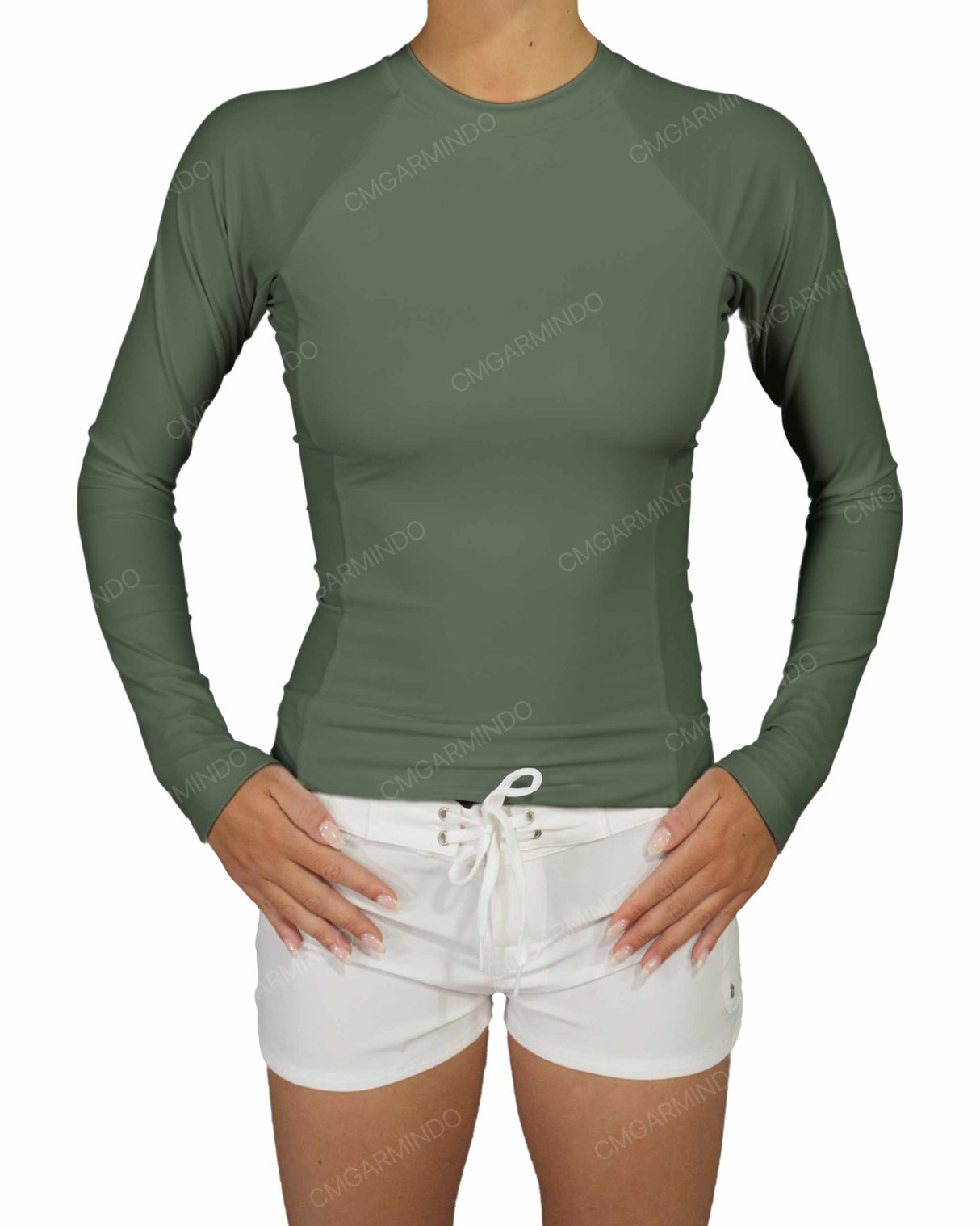 Long Sleeve Multipanel Rashguard Top