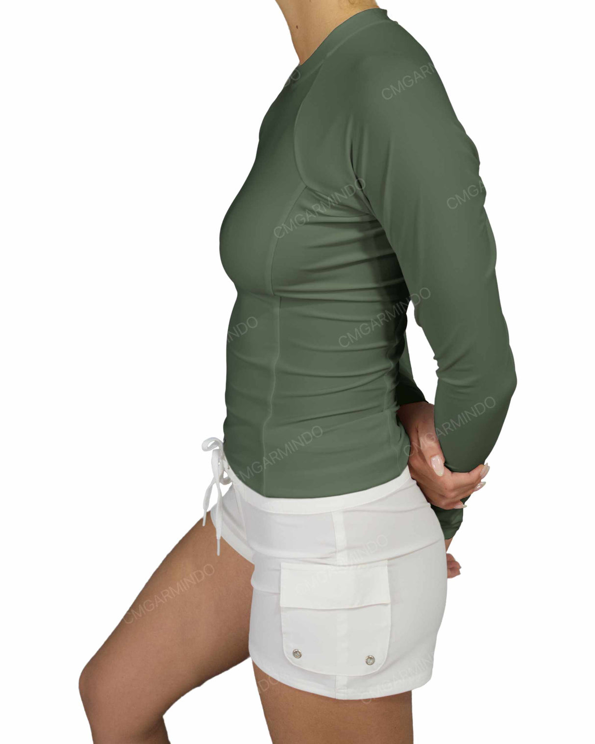 Long Sleeve Multipanel Rashguard Top