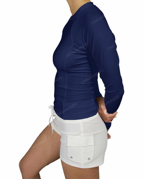 Long Sleeve Multipanel Rashguard Top