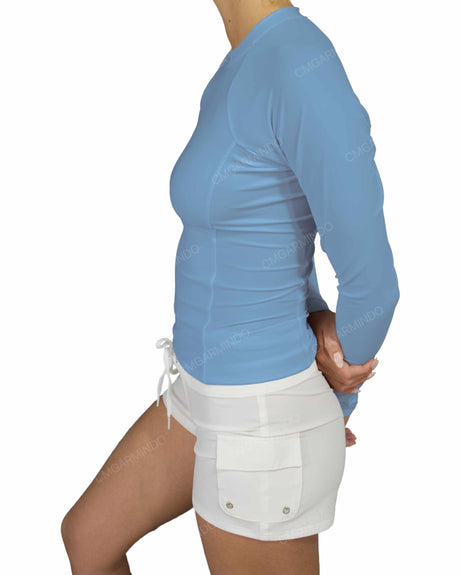 Long Sleeve Multipanel Rashguard Top