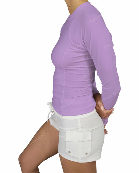 Long Sleeve Multipanel Rashguard Top