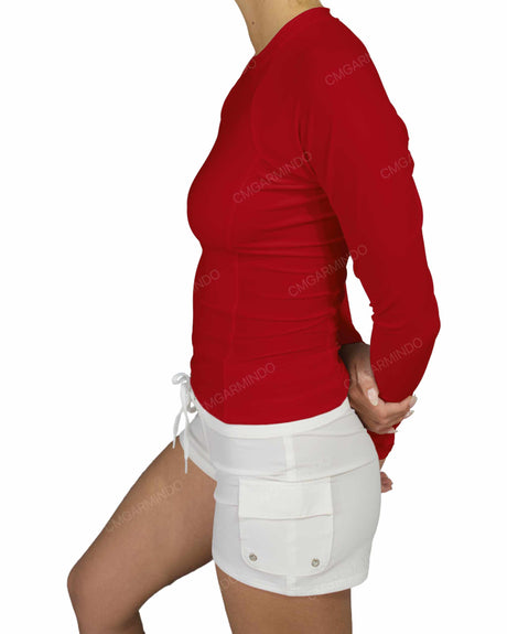 Long Sleeve Multipanel Rashguard Top