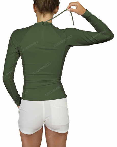 Long Sleeve Multipanel Rashguard Top
