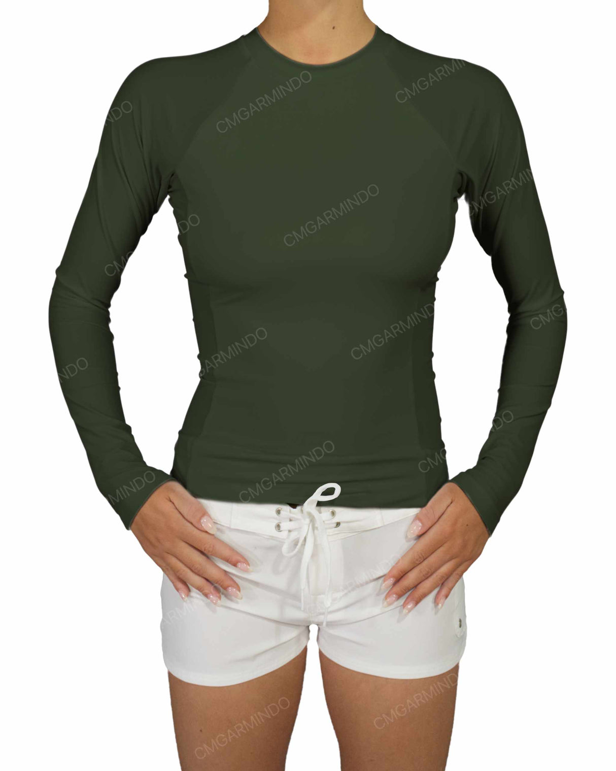 Long Sleeve Multipanel Rashguard Top