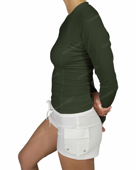 Long Sleeve Multipanel Rashguard Top