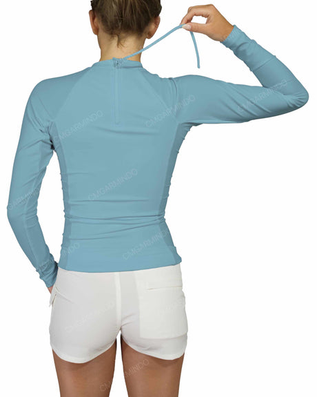 Long Sleeve Multipanel Rashguard Top