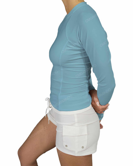 Long Sleeve Multipanel Rashguard Top