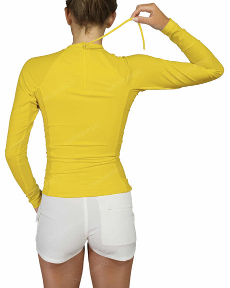 Long Sleeve Multipanel Rashguard Top