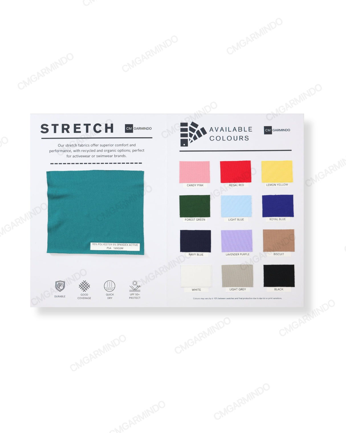 Polyester Spandex Active