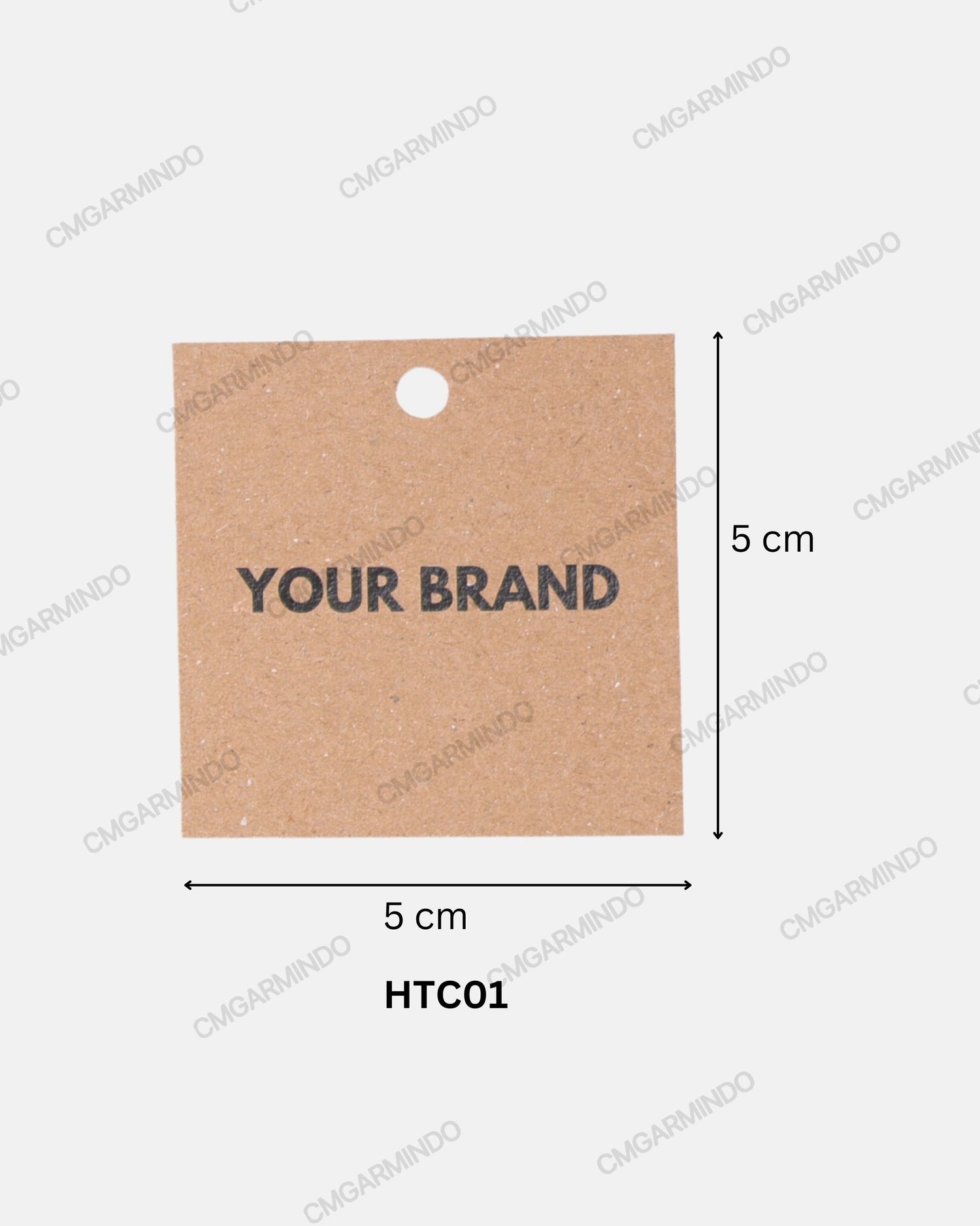 Hang Tag Lavera Recycled Craft Paper