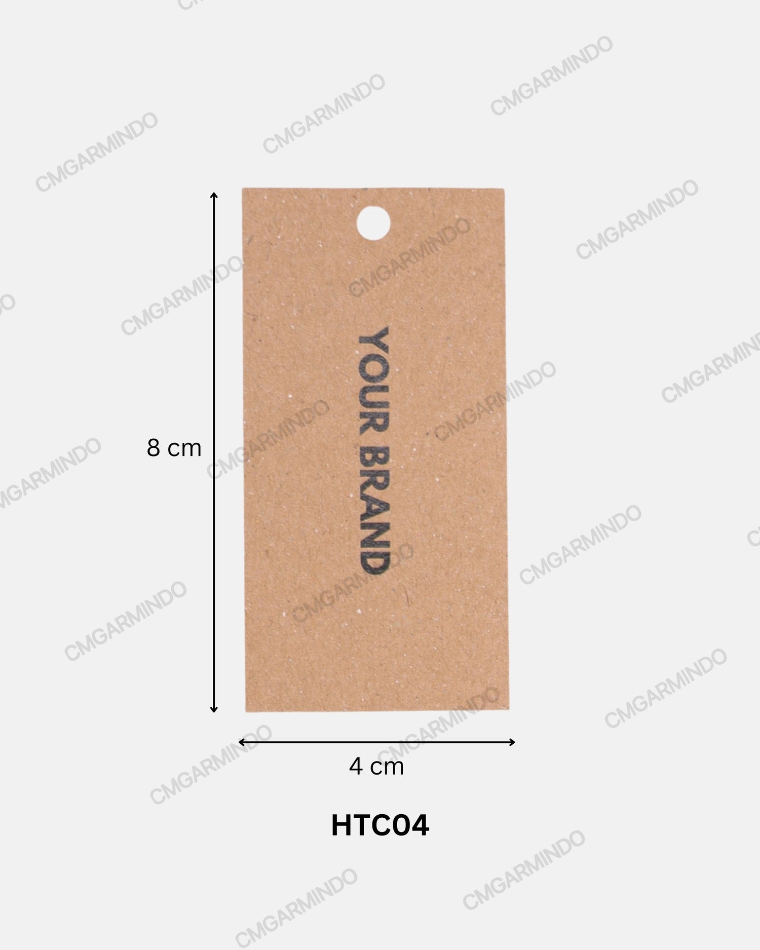 Hang Tag Lavera Recycled Craft Paper