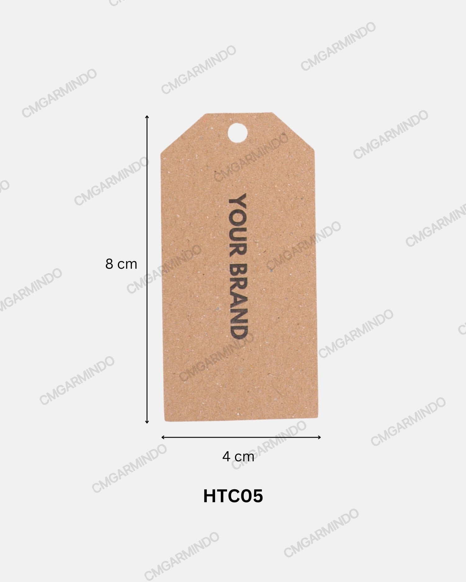 Hang Tag Lavera Recycled Craft Paper