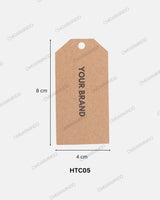 Hang Tag Lavera Recycled Craft Paper